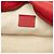 Borsa a tracolla Gucci in pelle di vitello martellata rossa con logo Rosso - vista 5