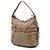 Borsa a tracolla Gucci Beige Medium GG Canvas - vista 2