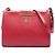 Borsa a tracolla Prada Red Saffiano and City Calf Light Frame Rosso