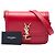 Bolsa Solferino em couro de vitelo Small vermelha Saint Laurent com caixa Vermelho - vista 7