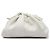 Bottega Veneta White Lambskin The Mini Pouch Crossbody
