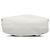 Bottega Veneta White Lambskin The Mini Pouch Crossbody - vista 3