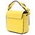 Borsa Chloé Yellow Mini Croc Embossed Calfskin C Satchel Giallo - vista 2
