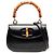 Gucci Pelle di vitello nera Bamboo Night