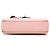 Borsa Fendi Pink Micro Leather Flowerland Peekaboo Rosa - vista 3