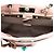 Borsa Fendi Pink Micro Leather Flowerland Peekaboo Rosa - vista 4