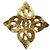 Spilla Chanel Vintage Gold D'oro - vista 2