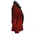Camicetta Dolce & Gabbana con stampa leopardata in seta rossa Rosso - vista 3