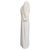 Vestido midi de mangas bufantes Khaite em viscose branca Branco Cru - vista 2