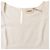 Vestido midi de mangas bufantes Khaite em viscose branca Branco Cru - vista 4