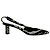 Décolleté slingback Tom Ford con stampa zebra in scamosciato bianco e nero Multicolore