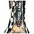 Décolleté slingback Tom Ford con stampa zebra in scamosciato bianco e nero Multicolore - vista 11