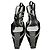 Décolleté slingback Tom Ford con stampa zebra in scamosciato bianco e nero Multicolore - vista 3