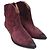 Stivaletti Dewina in scamosciato bordeaux Isabel Marant Bordò - vista 4
