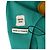Vestido envelope Hermès comprimento de joelho em seda turquesa - vista 5