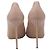 Décolleté Casadei Blade Heel in pelle di vitello beige - vista 5
