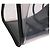 Borsa Delvaux Le Brillant X-Ray con Pouch in PVC nero - vista 32