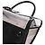 Borsa Delvaux Le Brillant X-Ray con Pouch in PVC nero - vista 33