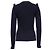See by Chloé Rüschenpullover aus marineblauer Alpakawolle - Ansicht 4