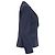 Altuzarra Patterned Single-Breasted Blazer in Navy Blue Viscose - view 3