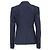 Altuzarra Patterned Single-Breasted Blazer in Navy Blue Viscose - view 4