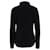 Theory gerippter Rollkragenpullover aus schwarzem Kaschmir - Ansicht 4