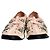 Dior Fusion Crystal-Embellished Slip-On Sneakers in Pink Polyester Brown - view 2