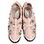 Dior Fusion Crystal-Embellished Slip-On Sneakers in Pink Polyester Brown - view 3