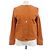 Chaqueta de denim Cuir De Selle de Hermès Naranja