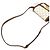 Céline Borsa a Spalla Celine Teen Triomphe Marrone Bianco - vista 6