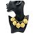 Collana Chanel Vintage placcata oro D'oro - vista 3