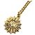 Collana Chanel placcata oro da donna