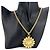 Collana Chanel placcata oro da donna - vista 3