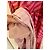 Autre Marque Preview Giorgia & Johns Rosa Gestreiftes One-Shoulder Maxikleid Pink - Ansicht 10