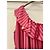 Autre Marque Preview Giorgia & Johns Rosa Gestreiftes One-Shoulder Maxikleid Pink - Ansicht 13