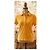 Polo Vilebrequin Mujer de rizo - Amarillo Azafrán - vista 9