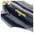 Mini borsa a tracolla in raso nero Chanel - vista 4