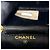Mini borsa a tracolla in raso nero Chanel - vista 5