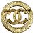 Spilla Chanel Vintage Gold D'oro - vista 2