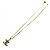Collana Chanel Vintage placcata oro - vista 5