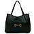 Gucci Horsebit 1955 Leder Tote Bag mit Hardware Schwarz