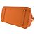 Hermès Borsa Hermes Birkin 35 in pelle Taurillon Clemence Arancione - vista 8