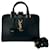 Sac à bandoulière Baby Cabas en cuir Yves Saint Laurent Noir  - vue 1