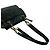 Timeless CHANEL Vintage Coco Mark Lammfell Ketten-Tote Bag Schwarz - Ansicht 4