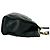 Timeless CHANEL Vintage Coco Mark Lammfell Ketten-Tote Bag Schwarz - Ansicht 6