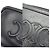 Céline Pochette Cuile Triomphe Celine Borsa a Spalla Nero - vista 7