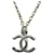 Collana Chanel in oro e strass D'oro  - vista 2