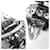 Chanel Silver Drop Earrings Silvery  - view 8