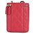 Borsa a Spalla Chanel Matelassé Rossa Rosso - vista 2