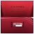 Borsa a Spalla Chanel Matelassé Rossa Rosso - vista 5
